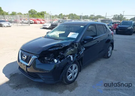 2020 Nissan Kicks S Xtronic Cvt z USA, uszkodzony, nr VIN 3N1CP5BV2LL555735
